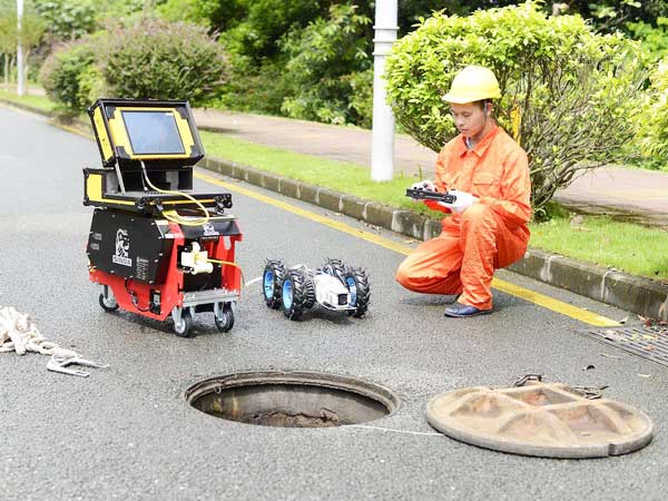 甘谷管道机器人检测